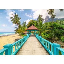 Beautiful Walkways: Colourful Bridge in Malaysia (Ravensburger 4005555017660) photo