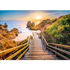 Beautiful Walkways - Stairway to Camilo Beach, Algarve (Ravensburger 4005555017615) photo