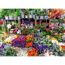 Colorful Markets: Flower Market, France (Ravensburger 4005555018155) photo