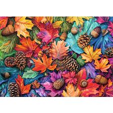 Autumn Riches - Large Piece Format (Ravensburger 4005555016816) photo
