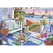 Seaside Sunshine - Large Piece Format (Ravensburger 4005556164370) photo