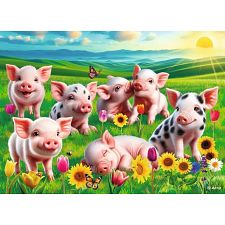 Precious Piglets - 60 XXL Pieces (Ravensburger 4005555042563) photo