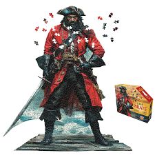 I AM Pirate - Shaped Jigsaw Puzzle (Madd Capp Games 051497472597) photo