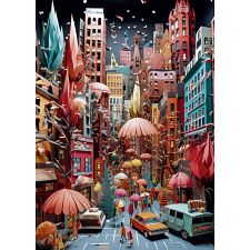 Paper-Like: Street Canyon