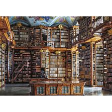 Library, Monastery St. Florian, Austria (Piatnik 9001890556142) photo