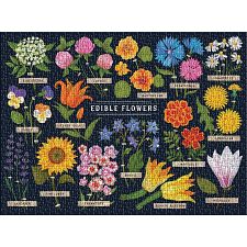 Edible Flowers - 1000 Piece Jigsaw Puzzle