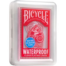 Bicycle Waterproof Clear Playing Cards (073854095355) photo