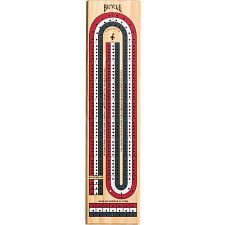 Bicycle: 3 Track Cribbage Board