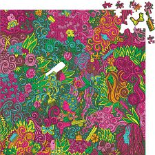 I Love My Hair - Large Piece Jigsaw Puzzle (Galison 9780735375796) photo