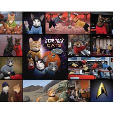 Star Trek Cats (Chronicle Books 9781797212227) photo