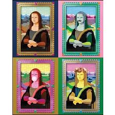 LEGO: Masterpiece Puzzle - Mona Lisa (Chronicle Books 9781797230856) photo