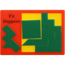 Fit Happens - Acrylic Packing Puzzle (Rex Rossano Perez 779090739151) photo