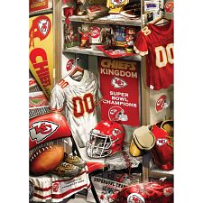 NFL Locker Room: Kansas City Chiefs - Large Piece Jigsaw (705988017667) photo