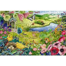 Nature Garden - Wooden Jigsaw Puzzle (Ravensburger 4005556175130) photo