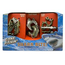 Gone Fishin' Shark Bite! - Metal Brainteaser Puzzle Set