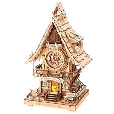 ROKR DIY Wooden Mechanical - Wood Color Cuckoo Clock