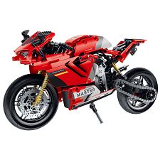 Mechanical Master: Building Blocks - Red Motorcycle (6973676043685) photo