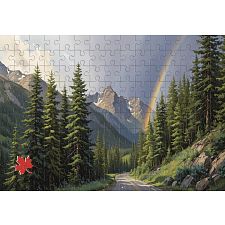 Mini Travel Puzzle - Canadian Rocky Mountains