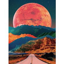 Cosmic Highway - 1000 Piece Jigsaw Puzzle in Square Box (Galison 9780735380059) photo