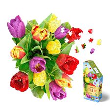 I AM Tulip - 350 Piece Shaped Jigsaw Puzzle (Madd Capp Games 051497283100) photo