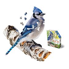 I AM Blue Jay - 300 Piece Shaped Jigsaw Puzzle (Madd Capp Games 040232569401) photo