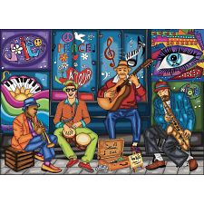 The Gentlemen Band - 1000 Piece Jigsaw Puzzle (669168790415) photo