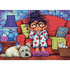 Pajama Pup Pal - 1000 Piece Jigsaw Puzzle (658606878235) photo