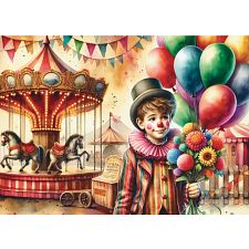 Balloon Dreams Circus - 1000 Piece Jigsaw Puzzle