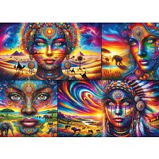 Wordly Goddesses - 1000 Piece Jigsaw Puzzle