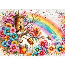 Beehive of Harmony - 1000 Piece Jigsaw Puzzle