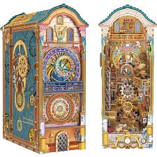 Clock Tower - DIY Book Nook Insert 3D Puzzle Model Kit (Tonecheer 658606877740) photo
