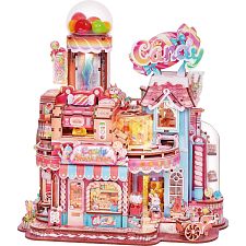 Candy Workshop - DIY Wooden Mechanical Model (Tonecheer 658606878464) photo