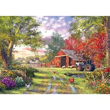 Connecting Pieces: Evening At The Barnyard - 104 Pieces