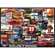 Ford Mustang Advertising Collection - 1000 Piece Jigsaw Puzzle