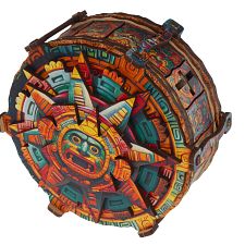 The Lost Sunstone - Wooden Puzzle Box