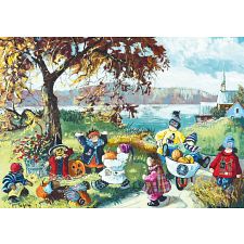 Pumpkins - 1000 Piece Jigsaw Puzzle (Trefl 061152670718) photo