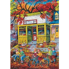The Bicycle Ride - 1000 Piece Jigsaw Puzzle (Trefl 061152670817) photo