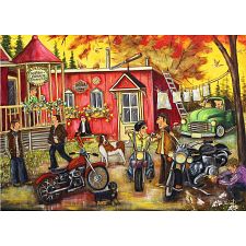 Sunday At The Shop - 1000 Piece Jigsaw Puzzle (Trefl 061152596605) photo