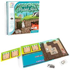 Magnetic Puzzle Travel Game - Down The Rabbit Hole (Smart Games 5414301522089) photo