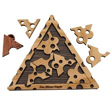 Mouse Puzzle - Wooden Packing Puzzle