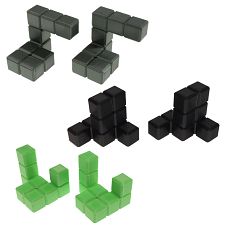 Mirror Twins - 3 Symmetry Puzzle Set