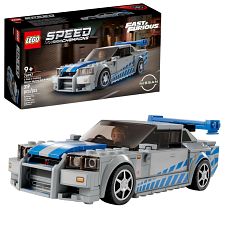 Lego Speed Champion: Nissan Skyline GT-R (R34) (673419378666) photo