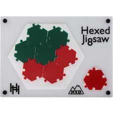 Hexed Ji8saw - Acrylic Packing Puzzle (NothingYet Designs 779090739908) photo