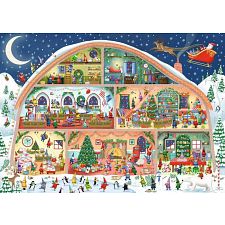 Santa's Workshop - 1000 Piece Jigsaw Puzzle (Ravensburger 4005555012689) photo