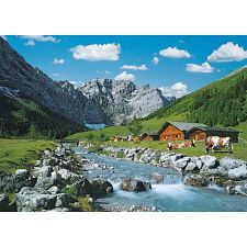 Austrian Mountains - 1000 Piece Jigsaw Puzzle (Ravensburger 4005555006497) photo