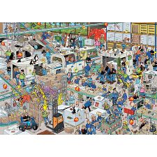 Jan van Haasteren Comic Puzzle - Puzzle Works (Jumbo International 8721017603436) photo