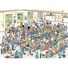 Jan van Haasteren Comic Puzzle - Can We Fix It? (Jumbo International 8721017607892) photo