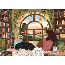 Book Nook - 1000 Piece Jigsaw Puzzle (628774337346) photo