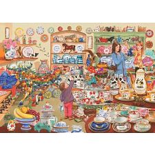 Bulls in a China Shop - 1000 Piece Jigsaw Puzzle (5060002006245) photo