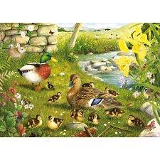 Ducks To Water - BIG 500 Piece Jigsaw Puzzle (5060002001608) photo